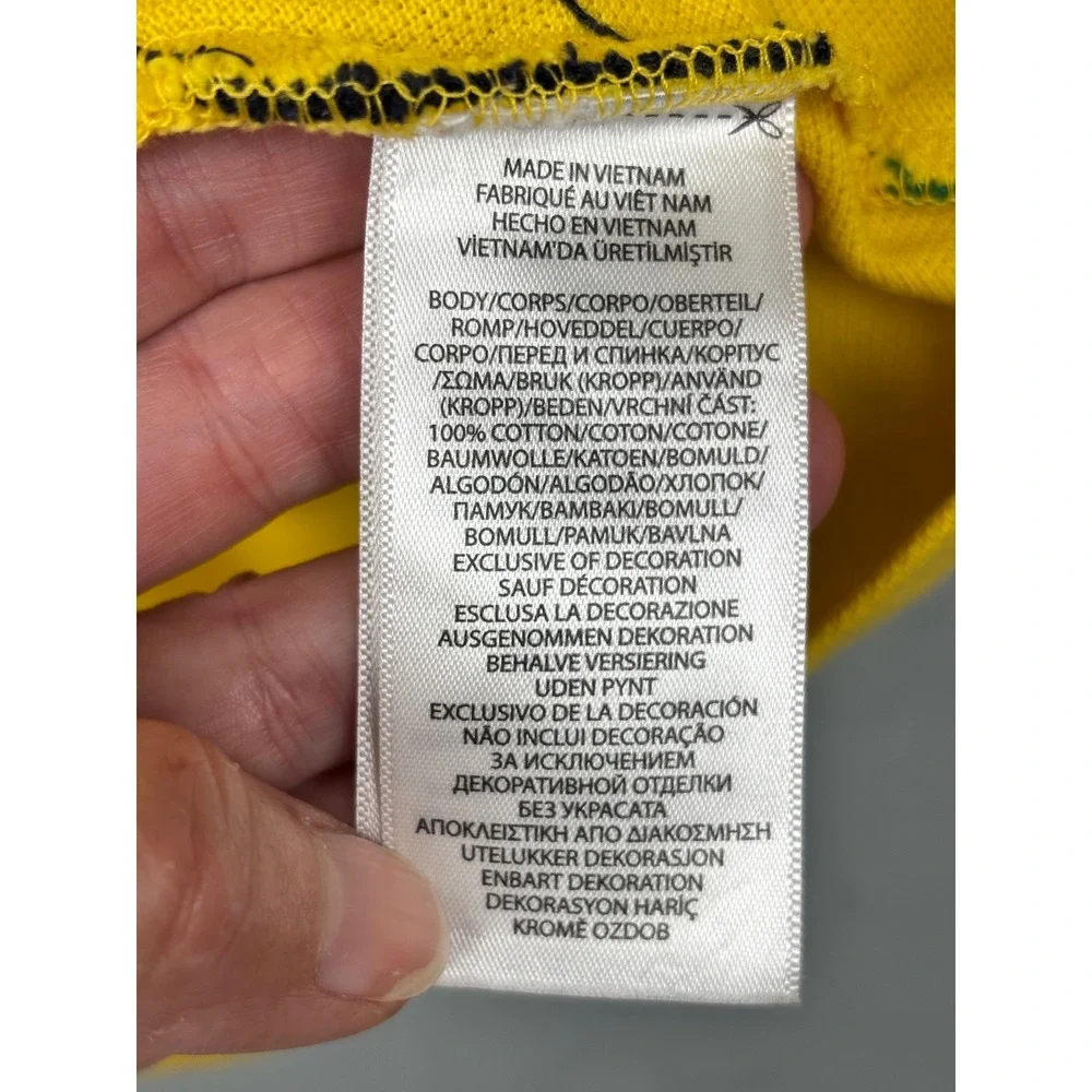Polo Ralph Lauren Brasil Custom Slim Fit Polo Shirt Yellow Mens Medium